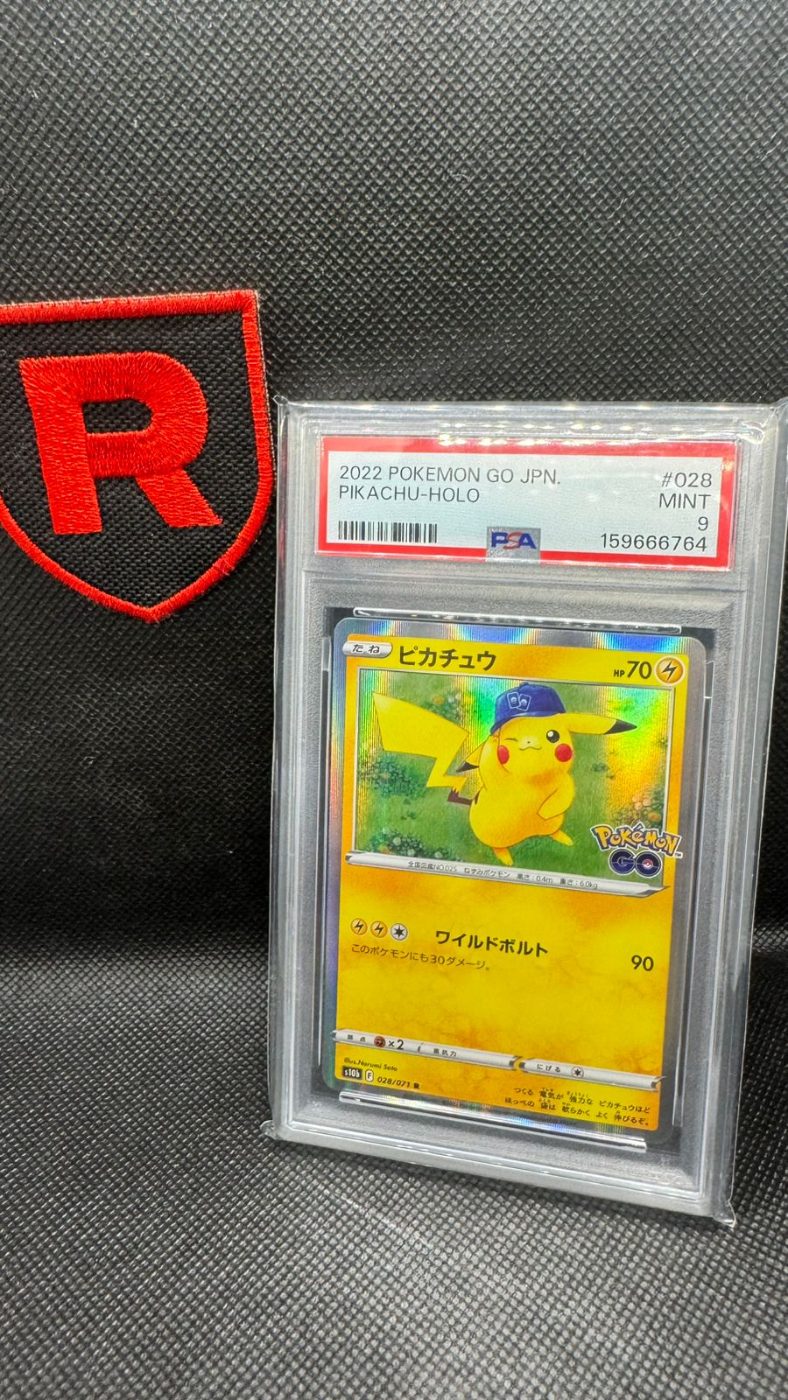 Pikachu Pokémon GO PSA 9