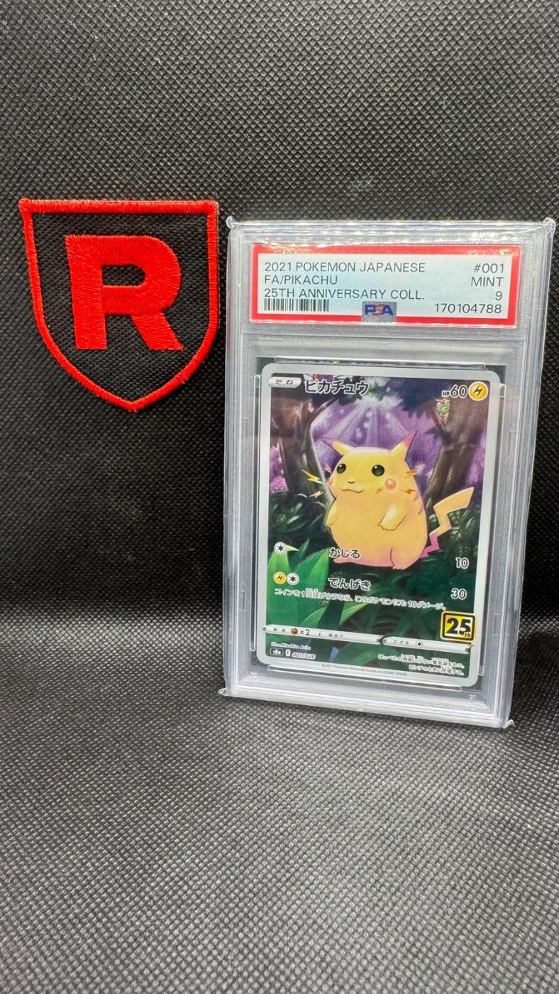Pikachu 25Th PSA 9