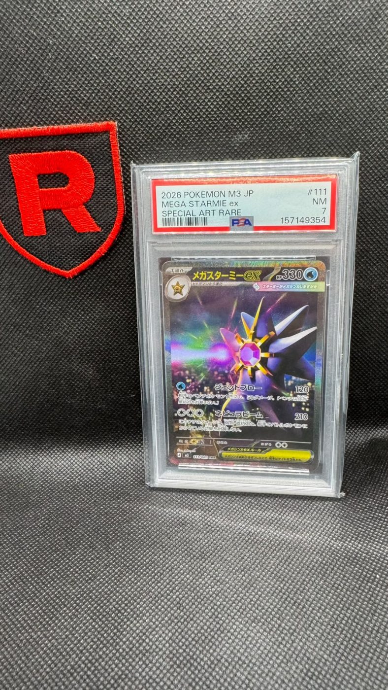 Mega Starmie Ex PSA 7